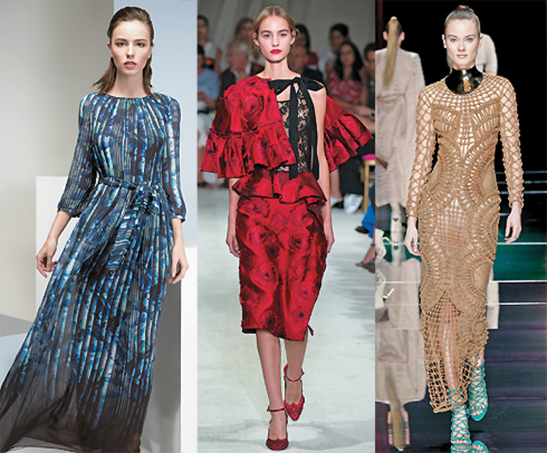 В моде ассиметрия и плиссировка