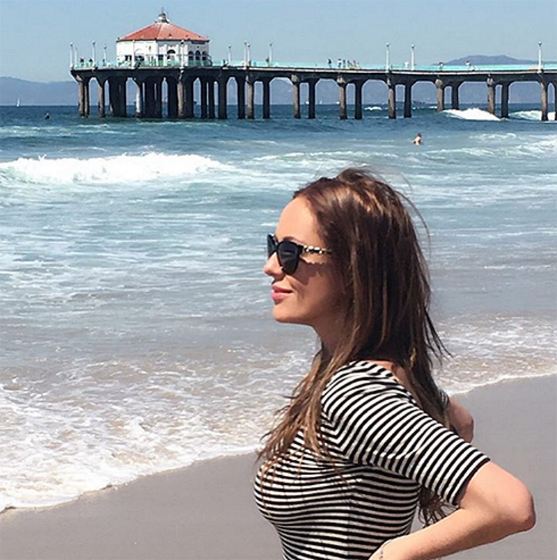 Юлия Началова в США