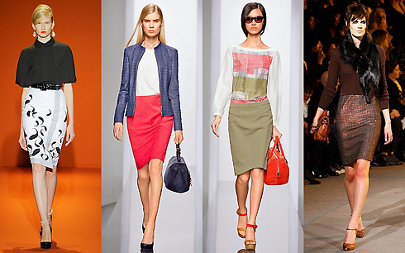 Лучшим решением для Юлии будут вещи с четкими линиями