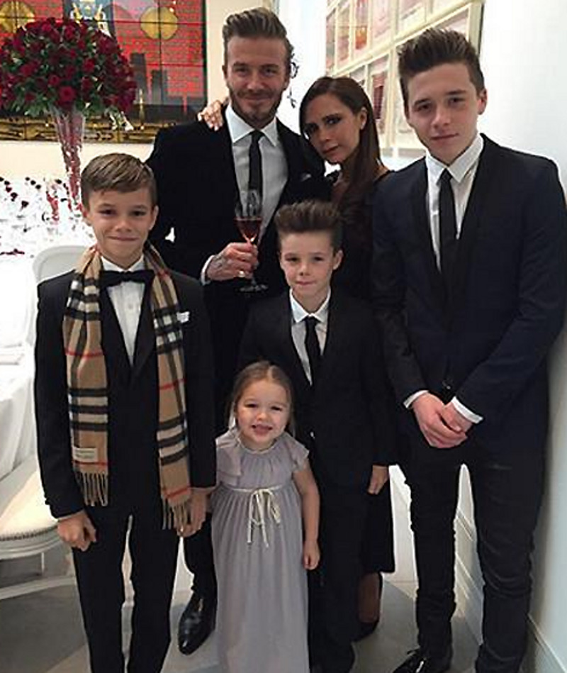 Семья Бекхэмов