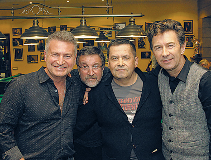 Леонид Агутин, Леонид Ярмольник, Николай Расторгуев и Валерий Сюткин