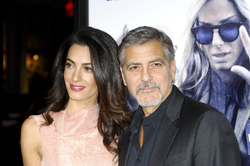 Джордж Клуни с супругой Амаль