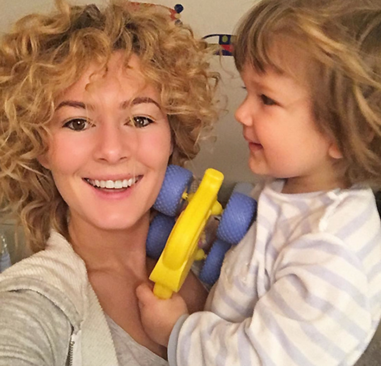 Мария Кожевникова с сыном Иваном