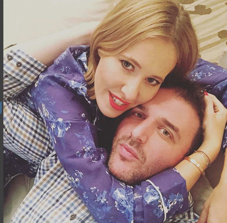 Ксения Собчак и Максим Виторган 3 года вместе