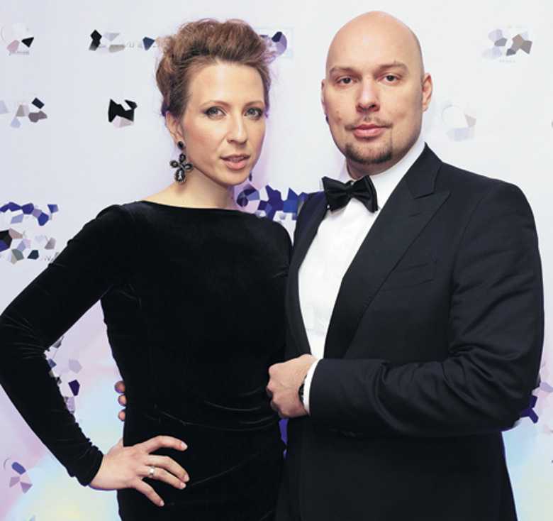 Яна Чурикова с мужем