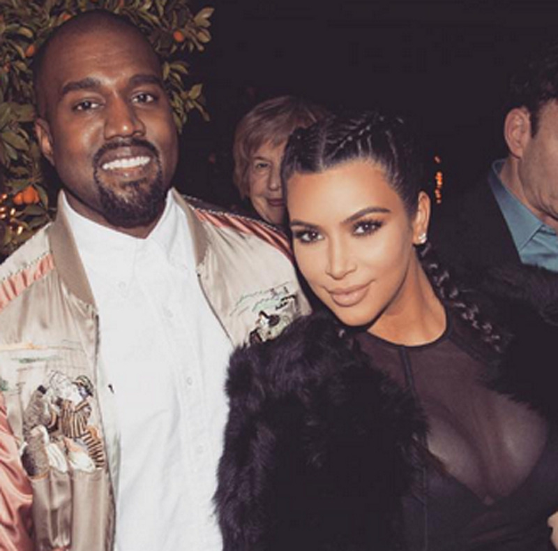 Канье Уэст и Ким Кардашьян