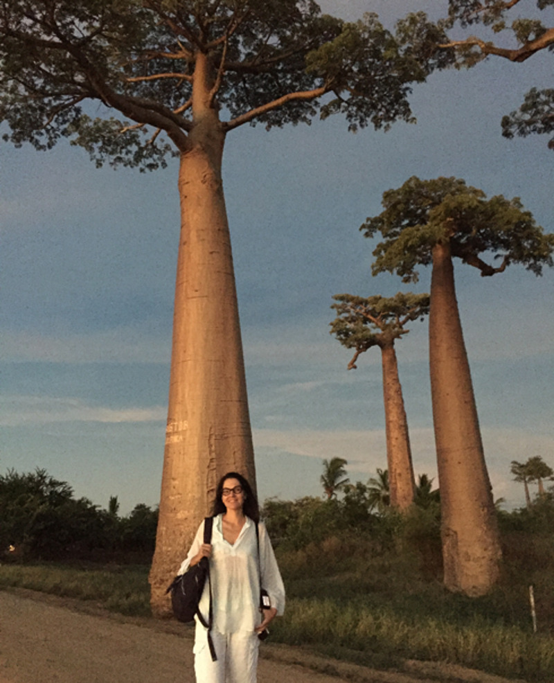 Нина Шацкая побывала в долине баобабов