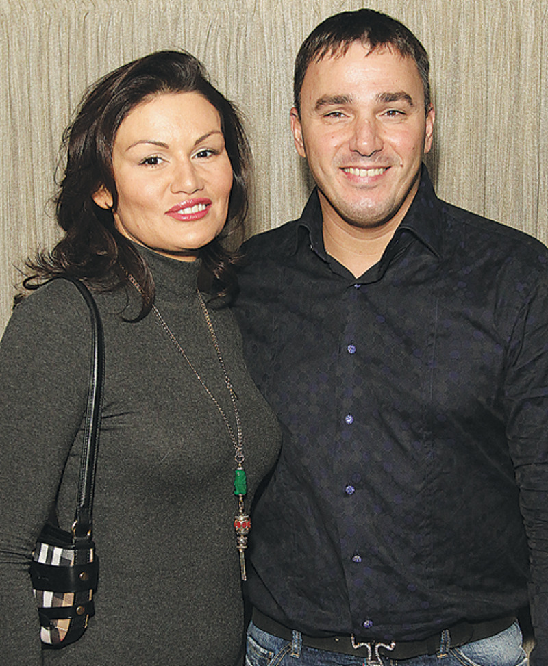 Кирилл Андреев с женой Лолой