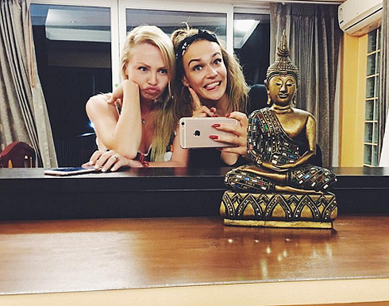 Дарья Пынзарь и Алена Водонаева