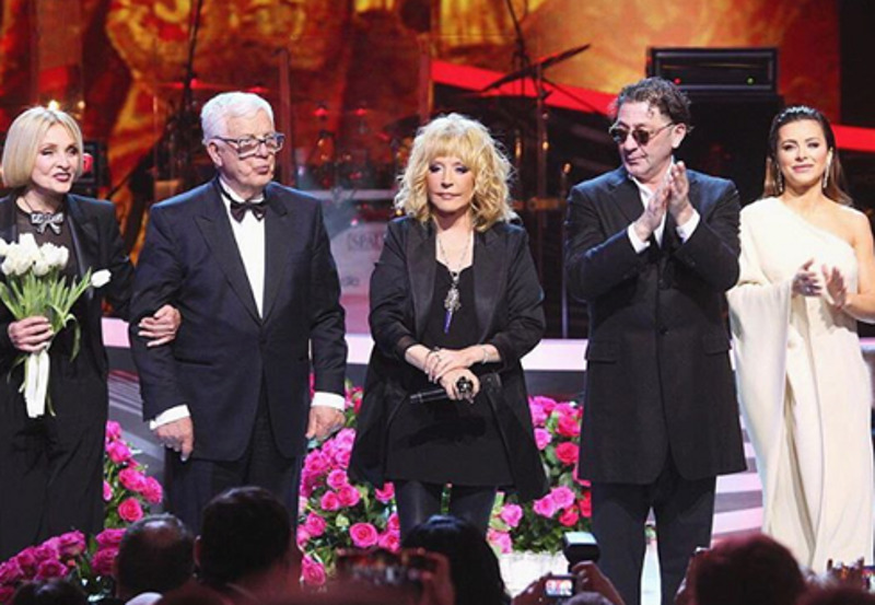 На юбилейном концерте Раймонда Паулса Пугачева удивила всех