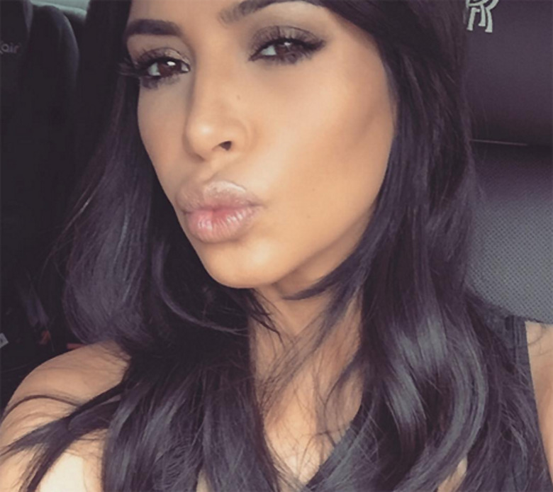 Ким Кардашьян раскрыла секрет красоты своих волос