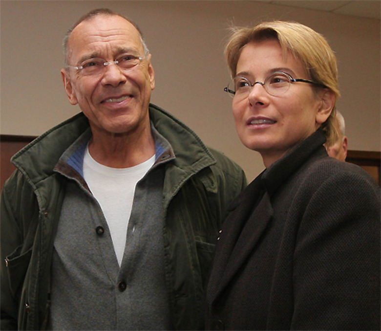 Андрей Кончаловский и Юлия Высоцкая