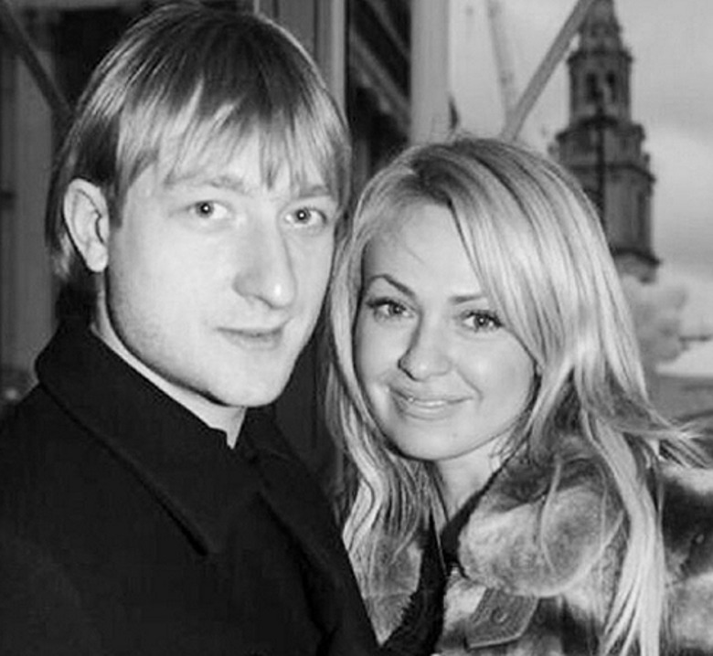 Евгений Плющенко и Яна Рудковская