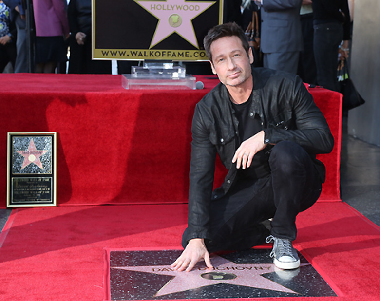 Дэвид Духовны получил звезду на Аллее славы