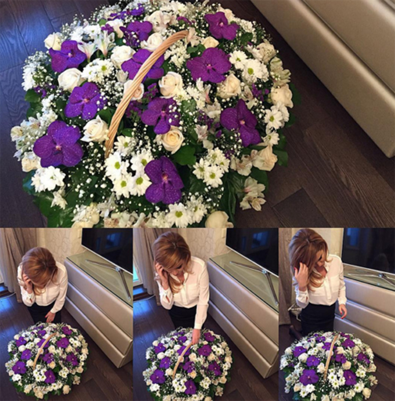 Цветы от мужа Курбана Омарова