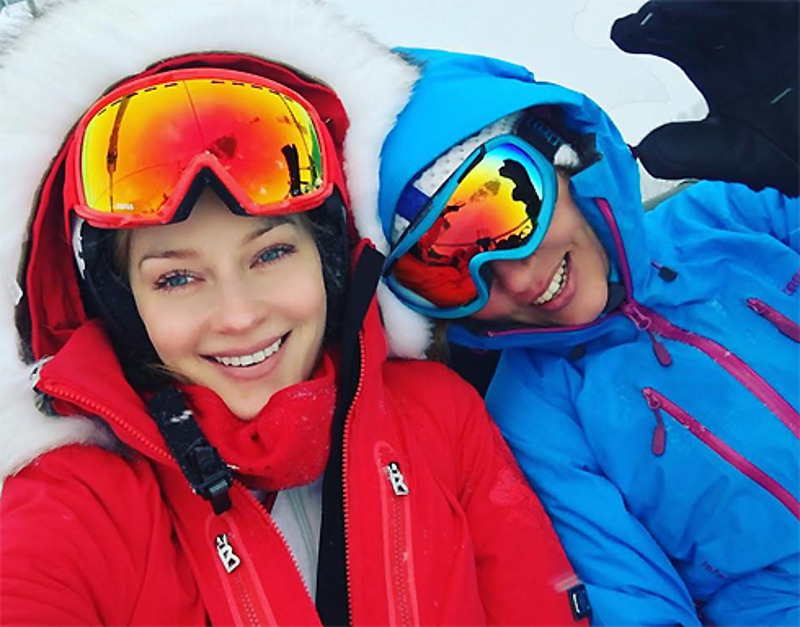 Актриса отправилась на каникулы в Куршавель