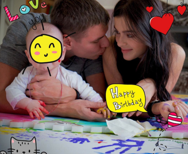 1. Вот так выглядела фотография, которую Темникова опубликовала в своем микроблоге 3 месяца назад