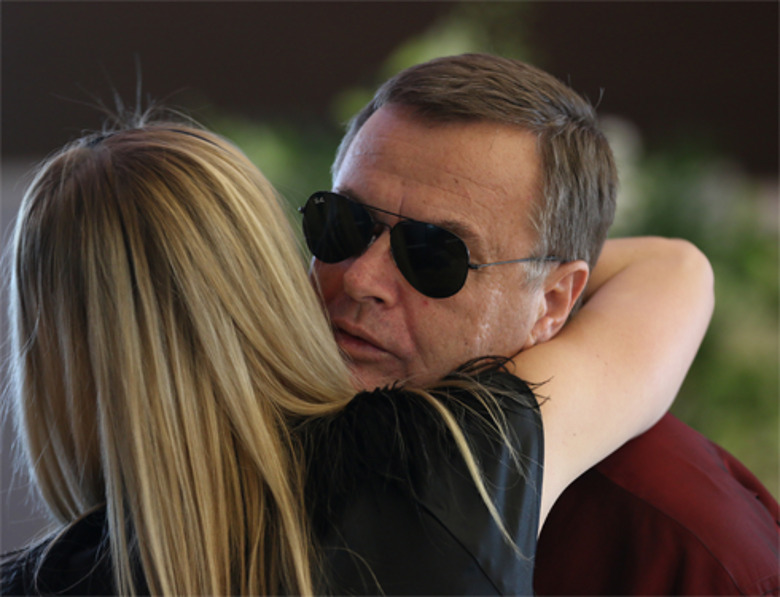 Владимир Борисович на похоронах Жанны Фриске