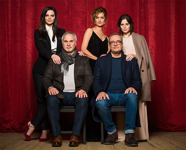 Валерий и Константин Меладзе, Елизавета Боярская, Виктория Исакова и Юлия Снигирь