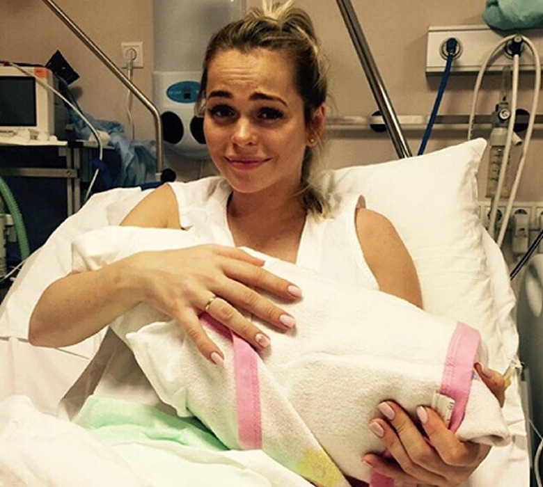 14 декабря Анна Хилькевич родила дочь Ариану