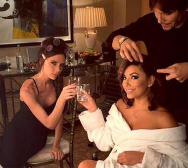 Виктория Бекхэм и Ева Лонгория. Фото: Instagram.com/evalongoria.