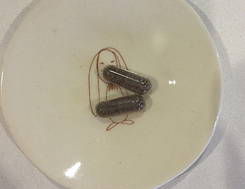 Вот так выглядят таблетки из плаценты