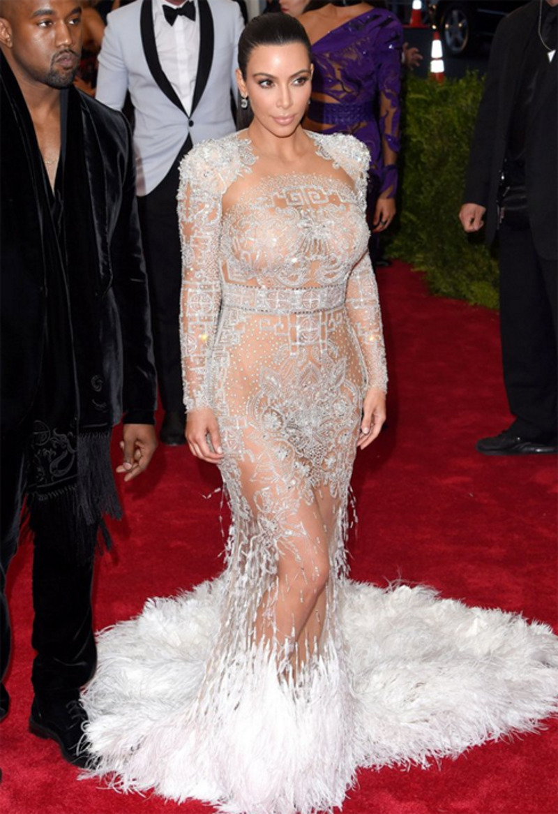 Платье Peter Dundas для Roberto Cavalli Кардашьян считает самым сексуальным своим нарядом