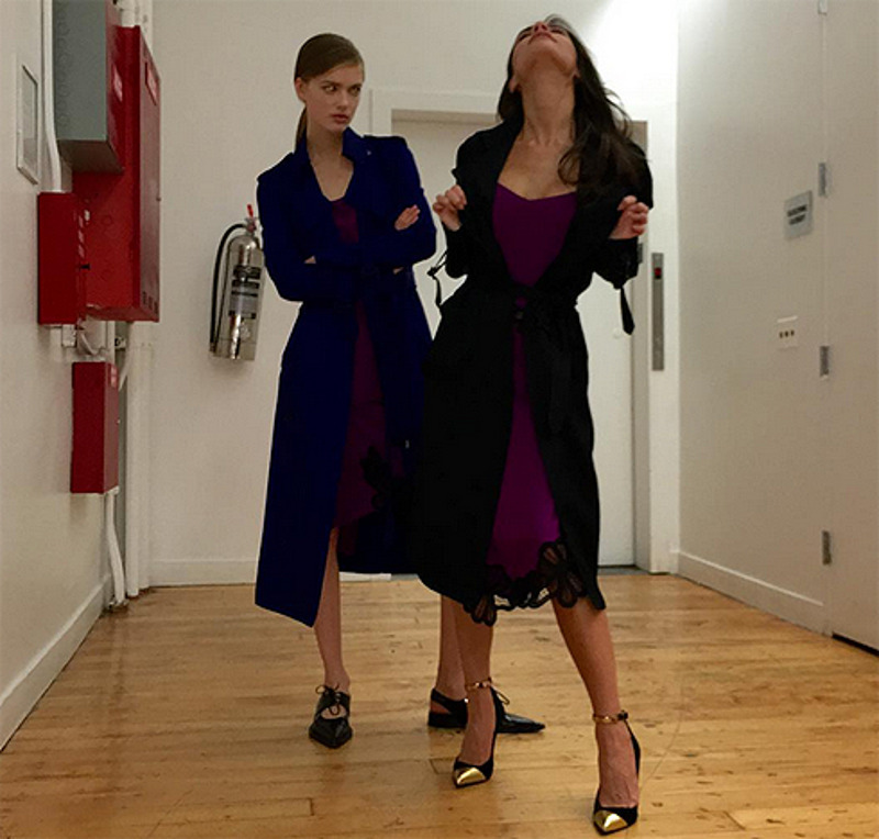  «Стерва украла мой внешний вид!» – подписала этот снимок Бекхэм