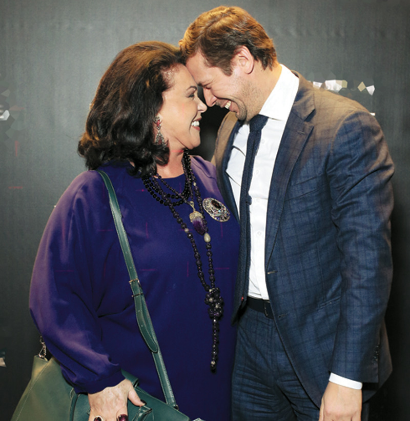 Надежда Бабкина и Андрей Мерзликин