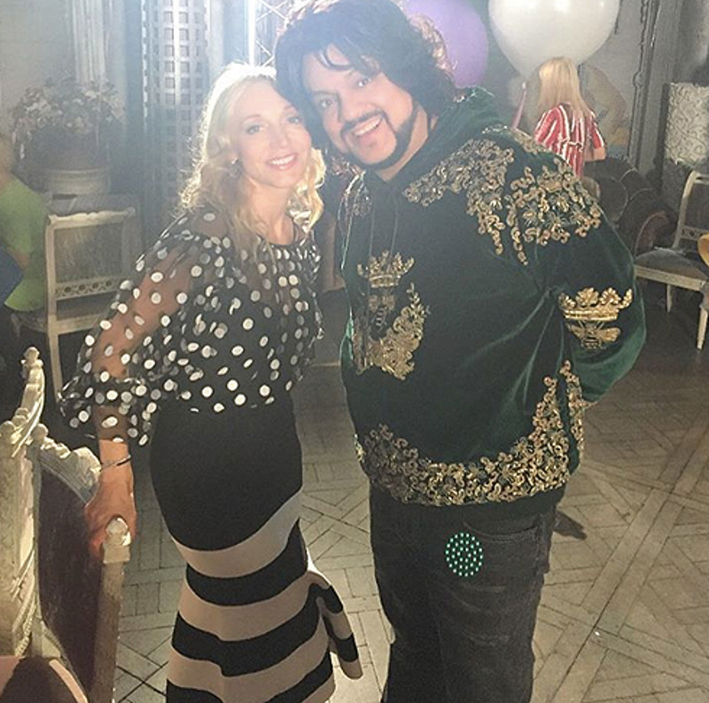 orbakaite_k: «На дне рождения принцессы Аллы-Виктории со счастливым отцом!»