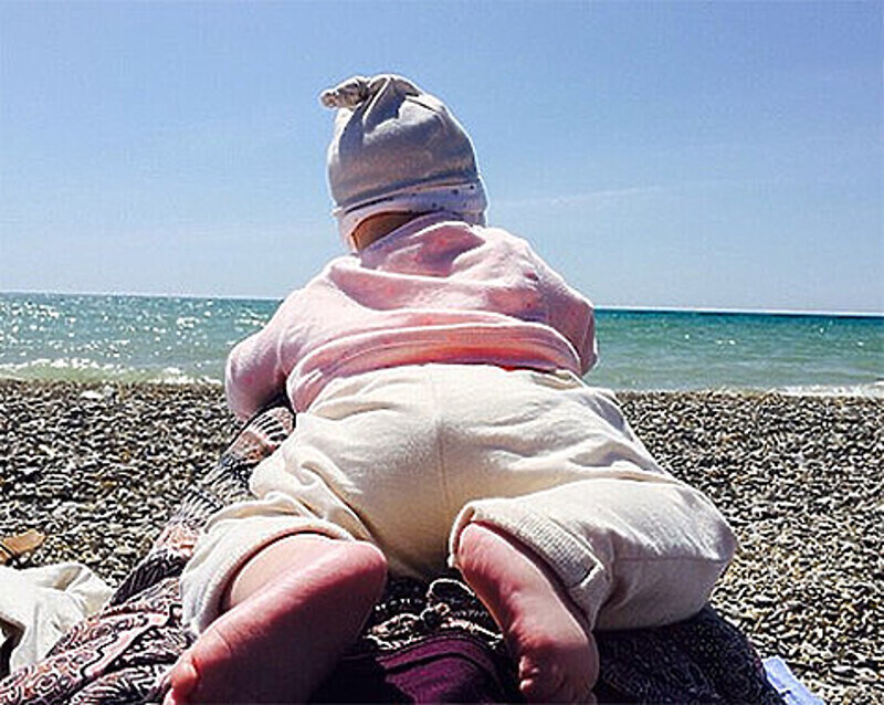 Дочь Кристины Бродской - маленькая София-Каролина Игоревна. Фото: Vk.com/kristinabrodskaya.