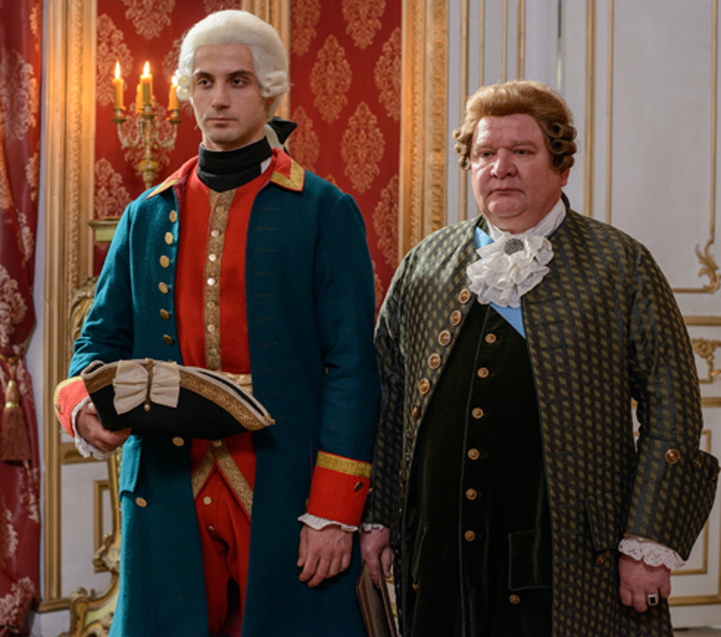 В телефильме «Великая» актер сыграл князя Залесского