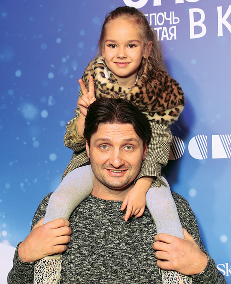 Эдгард Запашный с дочерью