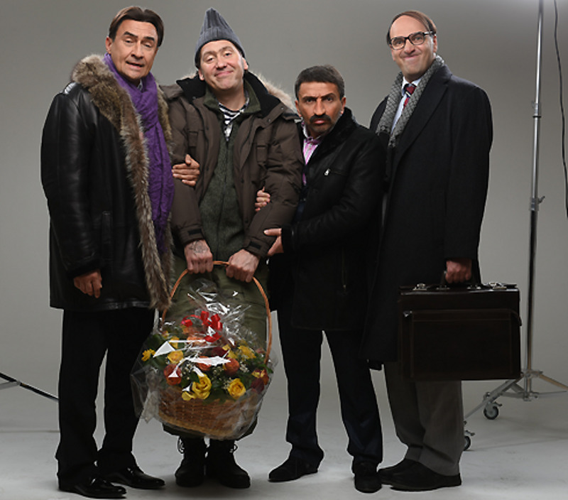 В новогодней комедии «Страна чудес» сыграли все участники «Квартета И»