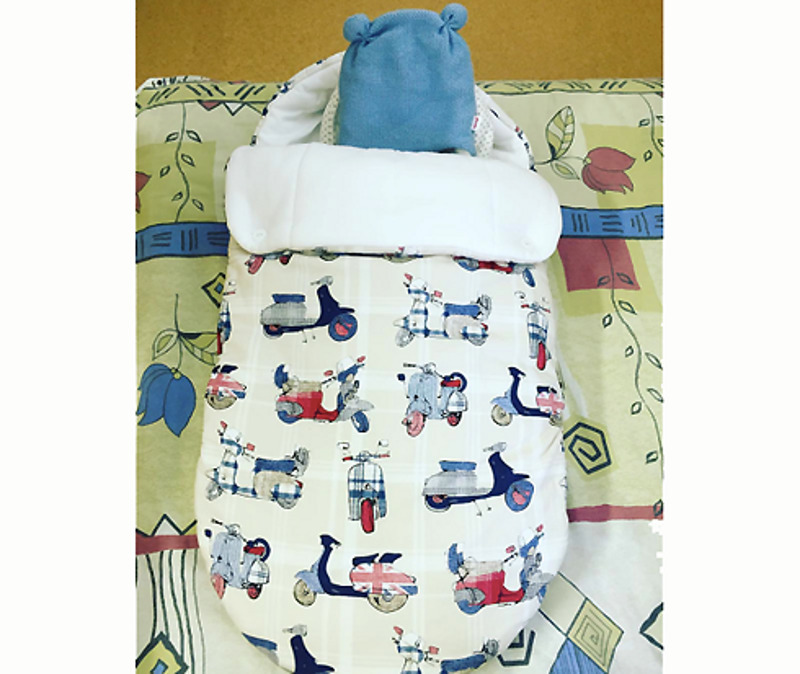 Конверт для возращения домой новорожденного сына