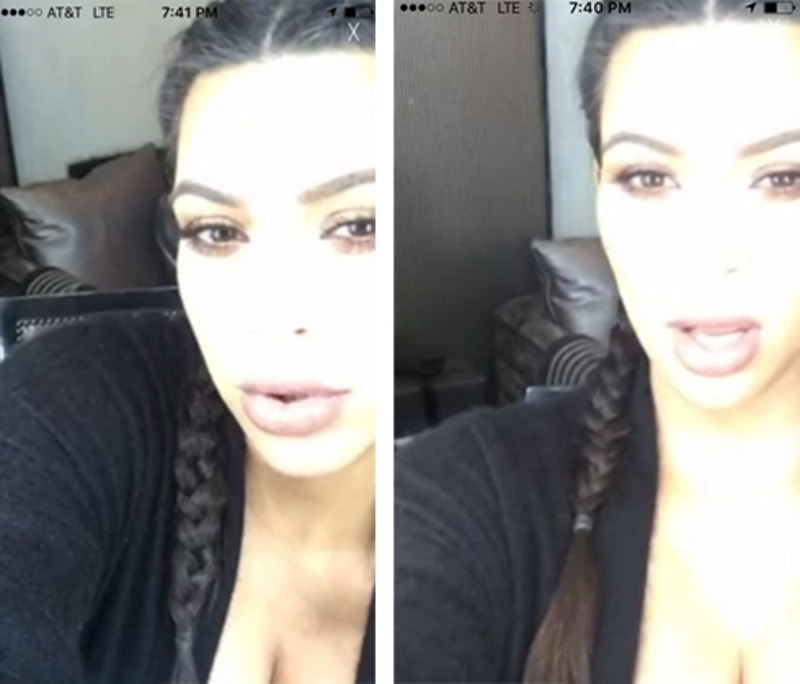 Ким Кардашьян похвасталась грудью после родов