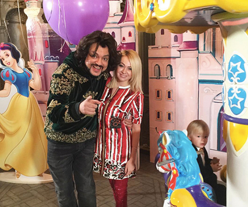 Филипп Киркоров и Яна Рудковская.