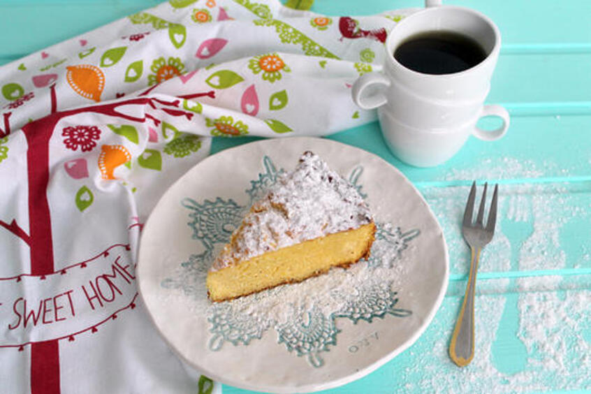 Творожная запеканка.