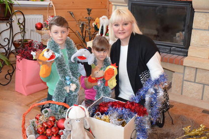 Маргарита с детьми начали подготовку к празднику. Фото: личный архив