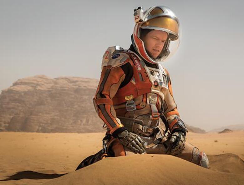 Мэтт Дэймон в фильме «Марсианин». Фото: материалы пресс-служб.