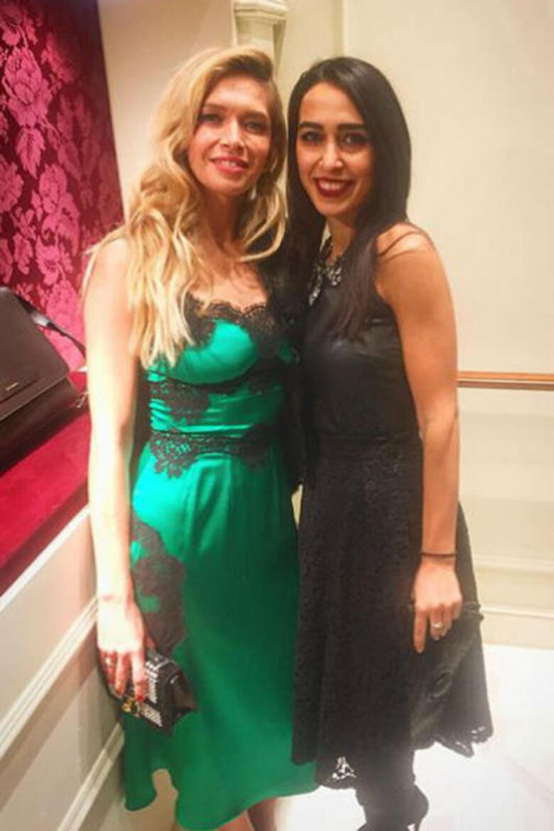 Вера на открытии бутика. Фото: инстаграм