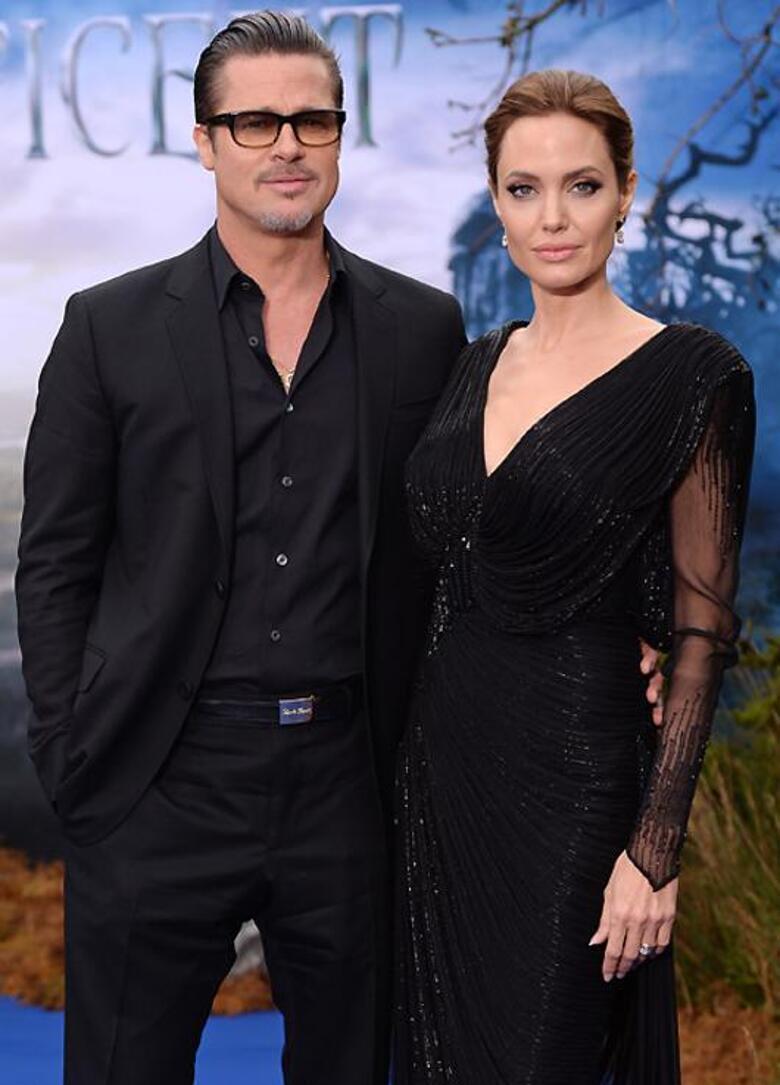 Брэд Питт и Анджелина Джоли. Фото: Rex Features/Fotodom.ru.