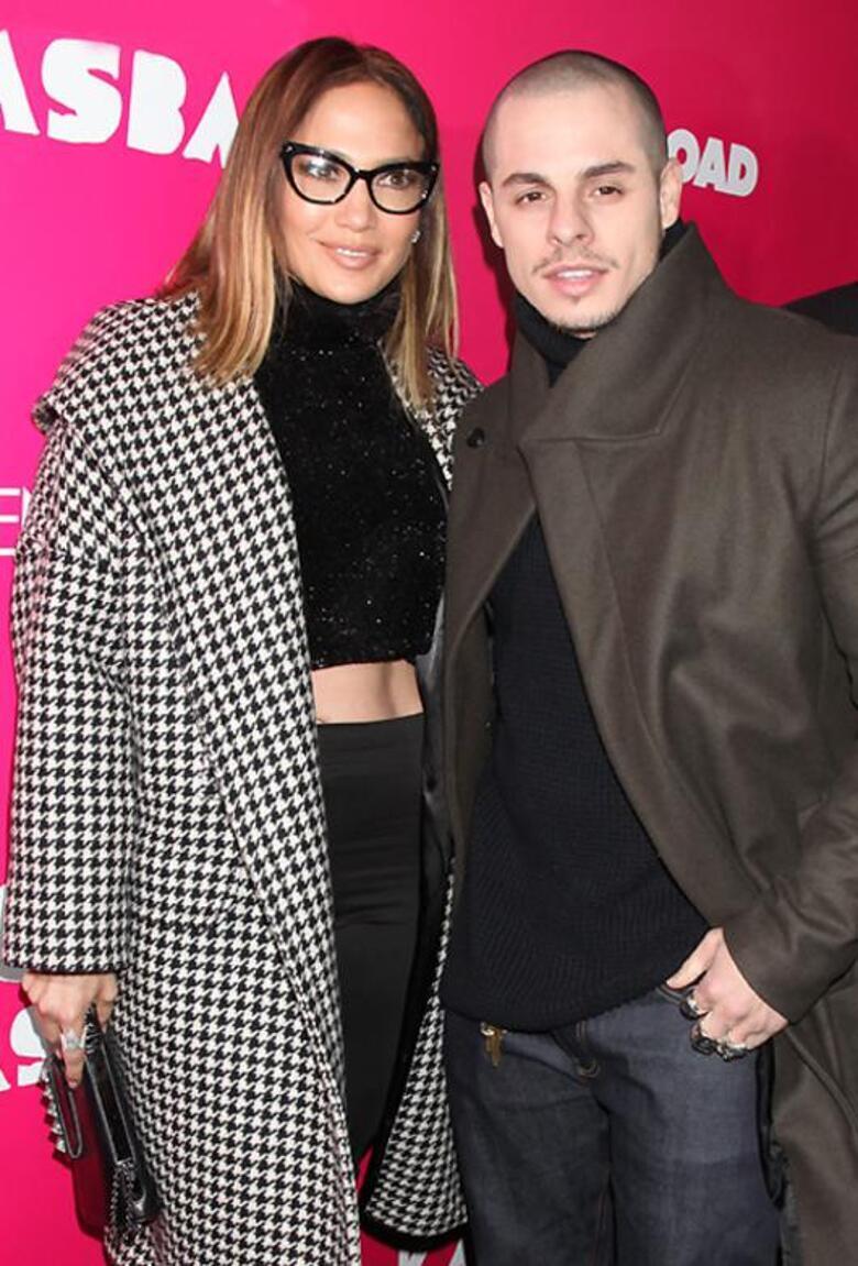 Дженнифер Лопес и Каспер Смарт. Фото: Rex Features/Fotodom.ru.