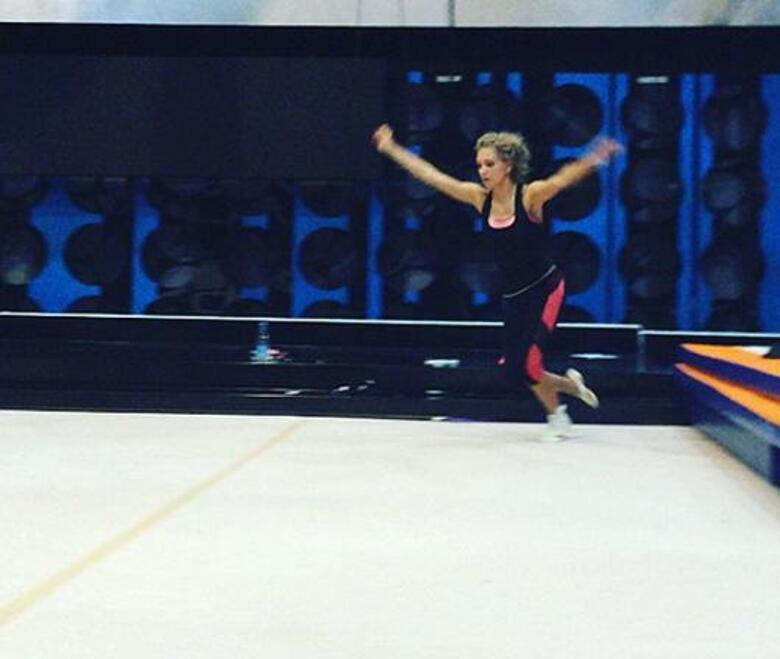 Кристина Асмус во время репетиции. Фото: Instagram.com/asmuskristina.