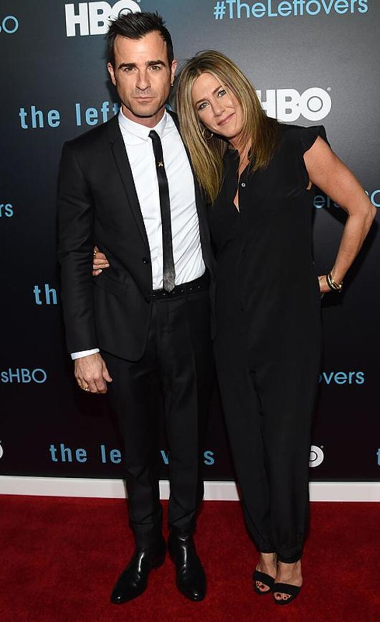 Дженнифер Энистон и Джастин Теру. Фото: Rex Features/Fotodom.ru.