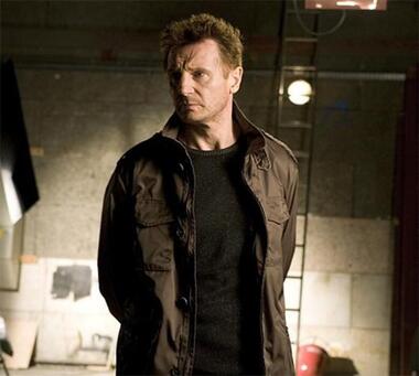 Лиам Нисон. Кадр из фильма «Заложница».