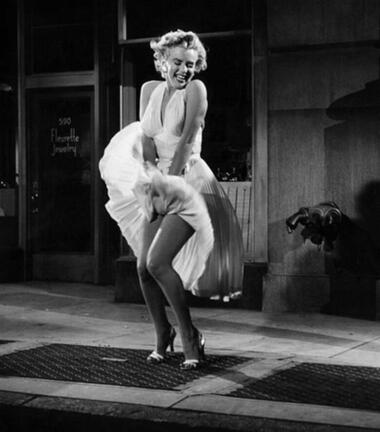 Мэрилин Монро. Кадр из фильма «Зуд седьмого года».