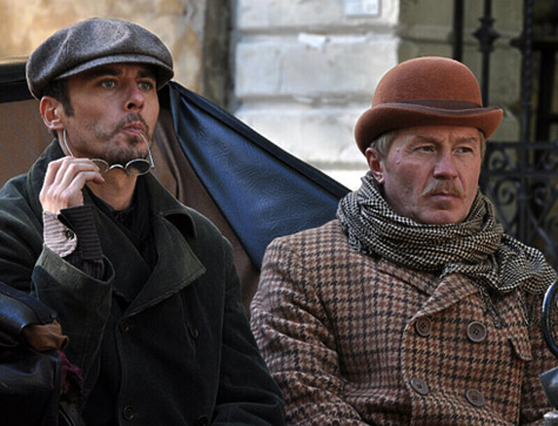 По мнению актера, «Шерлок Холмс» – одна из лучших его работ. Но после нее он почувствовал себя морально и физически опустошенным. Кадр из фильма.