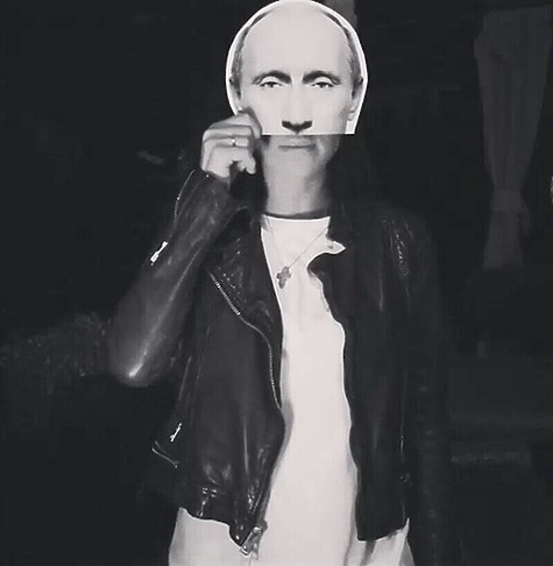 Lenatemnikovaofficial:«#МойЛучшийДругЭтоПрезидентПутин  #сднемрожденияпрезидент спасибо парням из Black Star Inc. за оперативно подвезенный лук». Фото: Instagram.com/lenatemnikovaofficial.