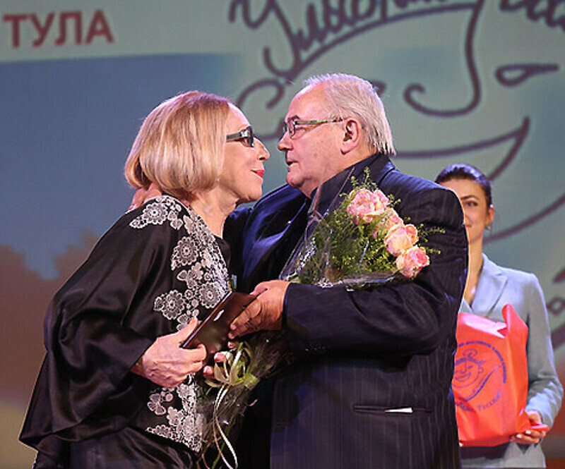 Инна Чурикова и Всеволод Шиловский.